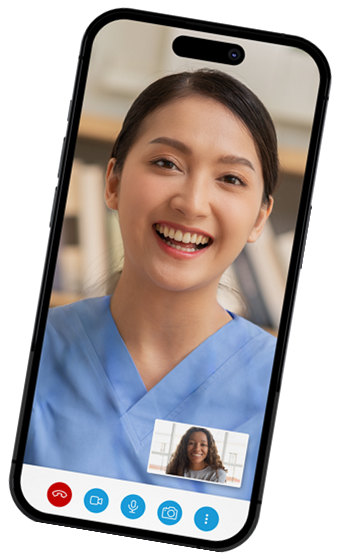 Healthcare provider video consultation